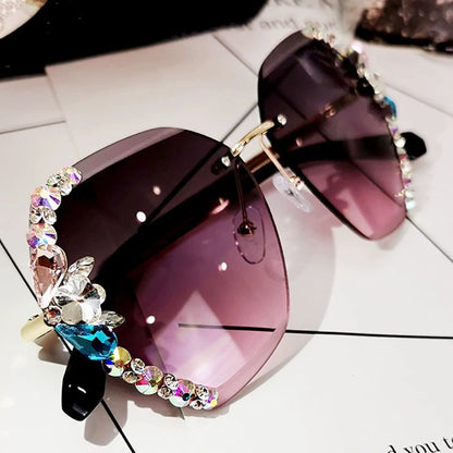 UV protection sunglasses - Purple