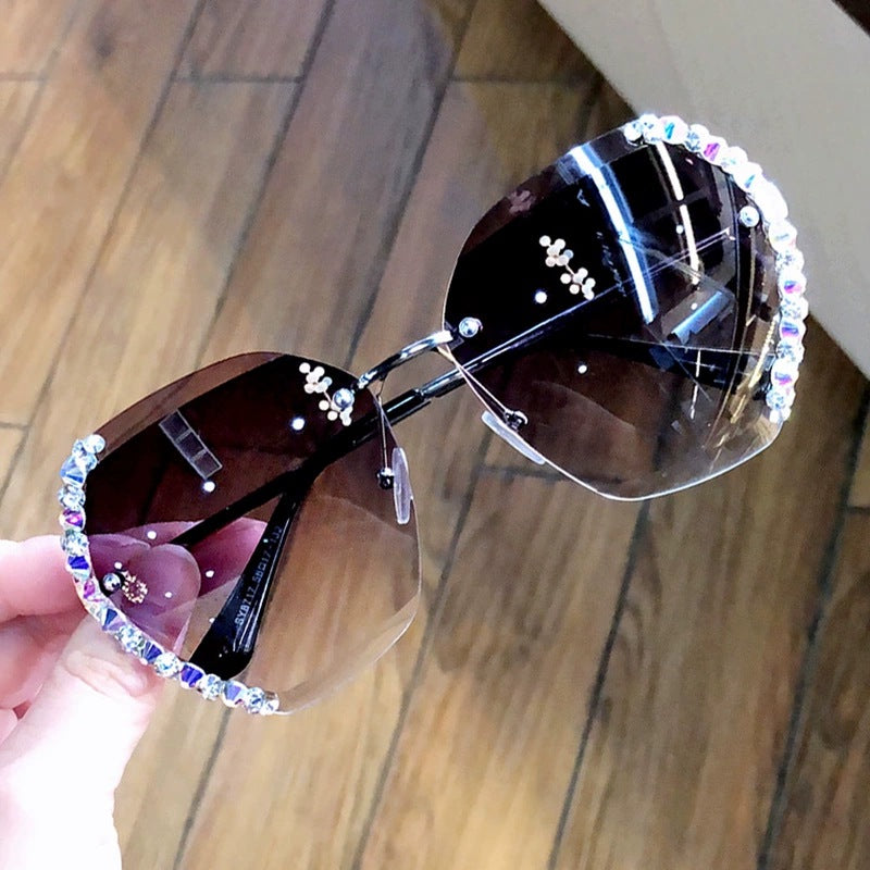 UV protection sunglasses - Purple grey