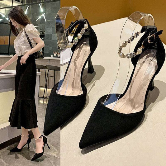 French Pointed Stiletto High Heels -
