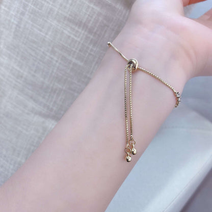 Crescent Moon and Star Bracelet -