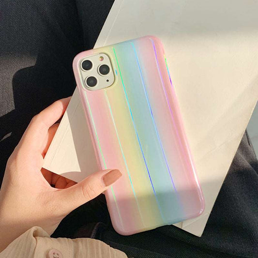 Rainbow Stripe Phone Case -