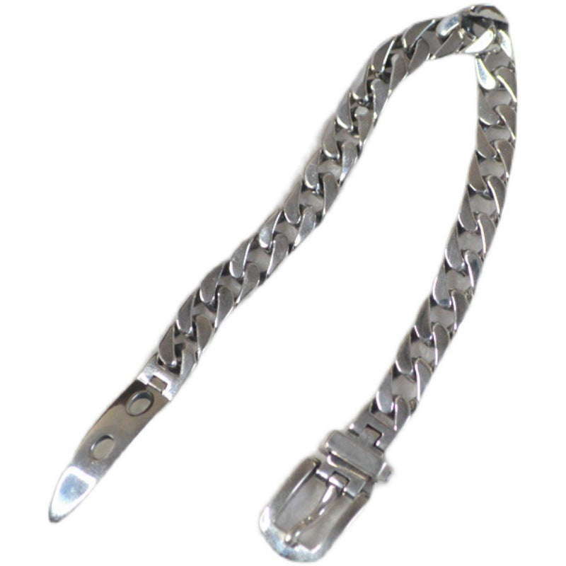 Women's 925 Sterling Silver Chain Belt Bracelet - SL0560