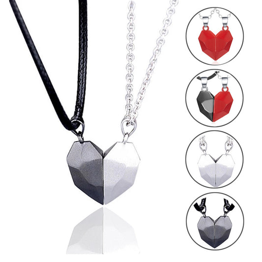Magnetic Heart Necklace -