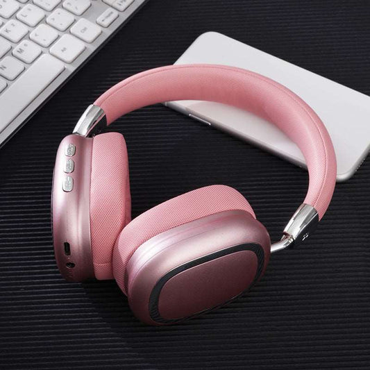 Wireless Bluetooth Headphones with Soft Plush Ear Pieces