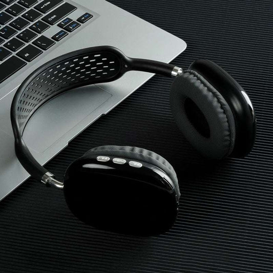 Wireless Bluetooth Headsets with Plastic or Mesh Over-The-Head Piece