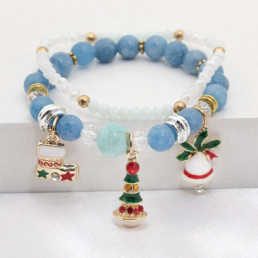 Christmas Charm Bracelets -