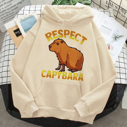 Cute Capybara Pull-Over Hoodies - 78870