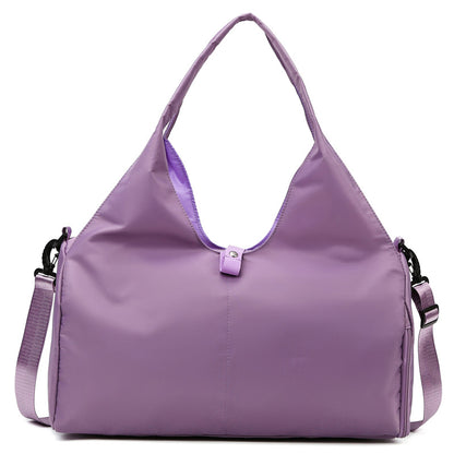 Large Capacity Gym Bag - Purple