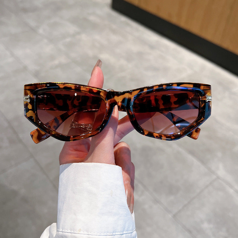Street Superstar Anti-UV Sunglasses - Leopard