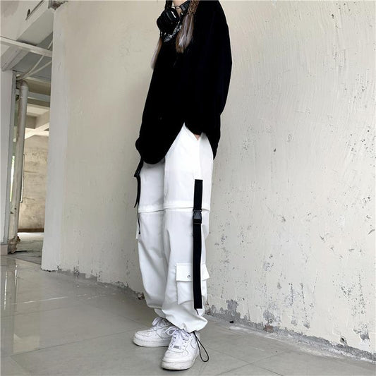 Women's Detachable Hip-Hop Styled Cargo Pants -