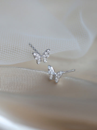 Small Butterfly Earrings -